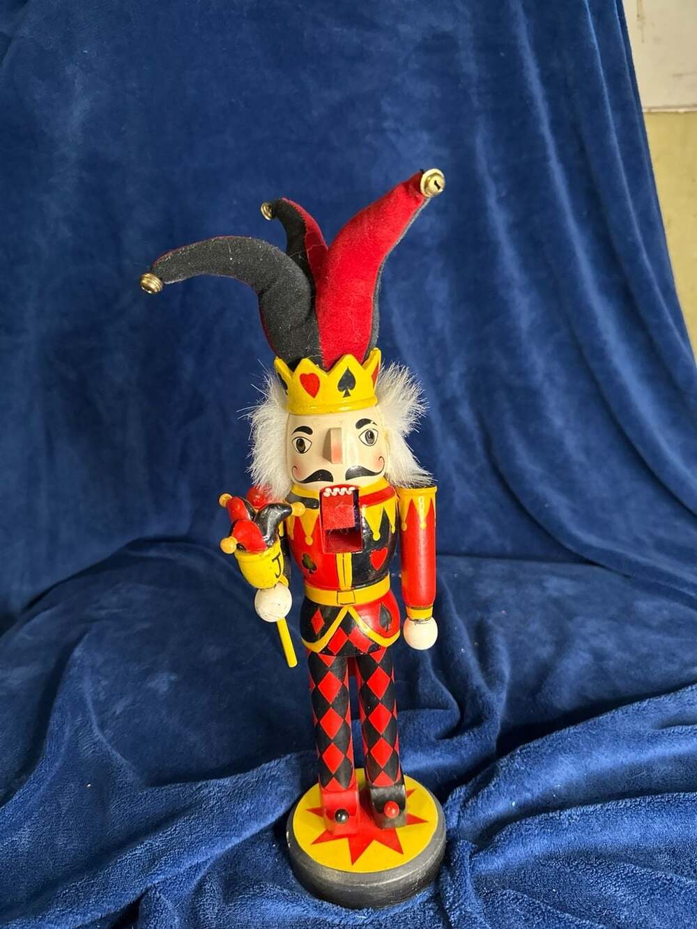 Christian Ulbricht Jester Court Fool Nutcracker